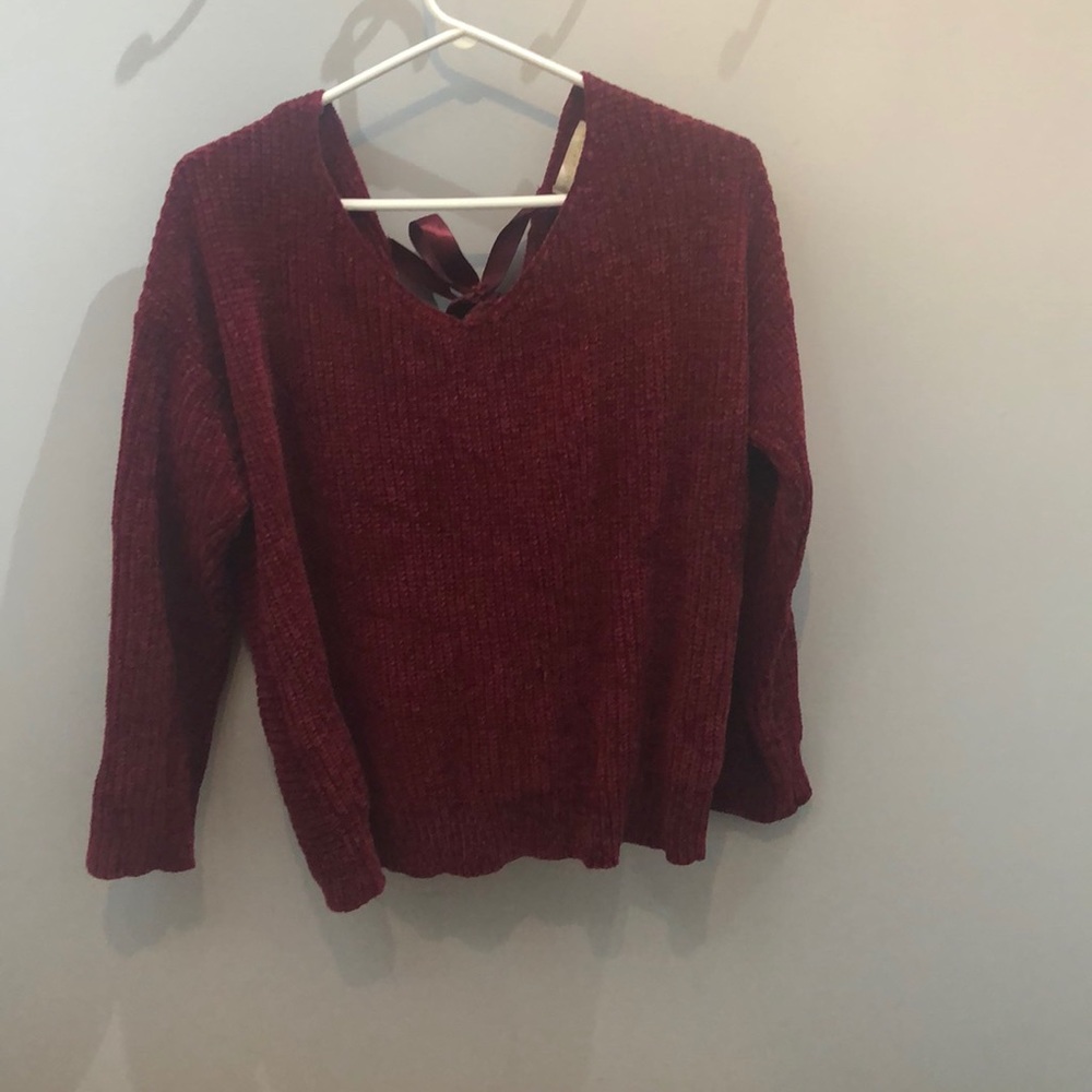 Extremely soft red sweater